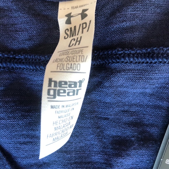 👟 Under Armour Team Stadium S/S T-Shirt, Navy, S - Picture 3 of 5